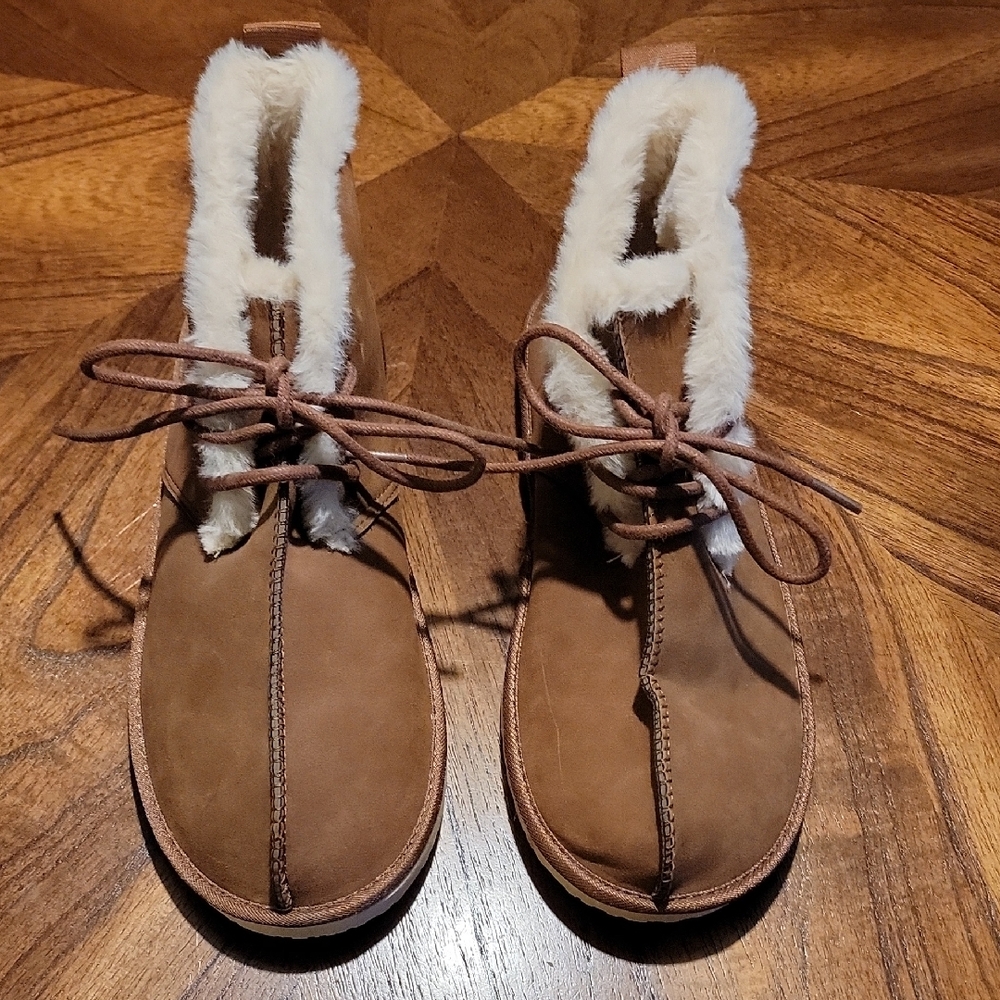 Rocket Dog Cream Fur-Lined Footwear